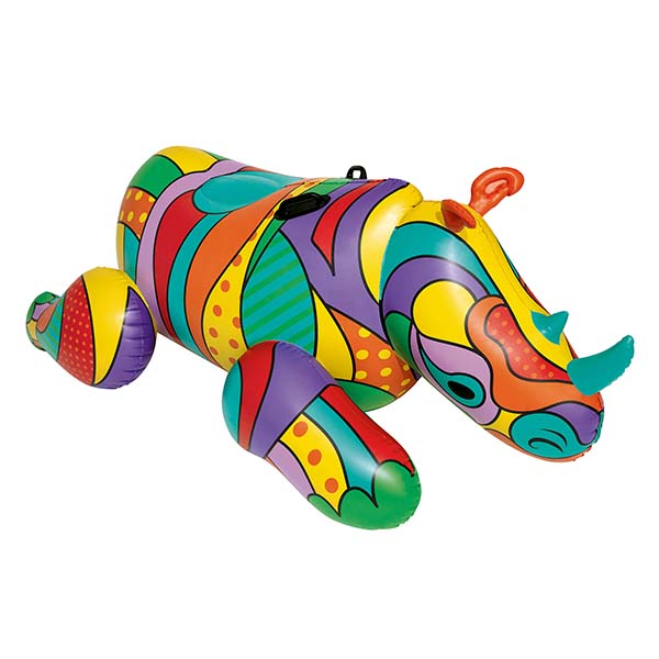 Inflatable Pop Art Rhino