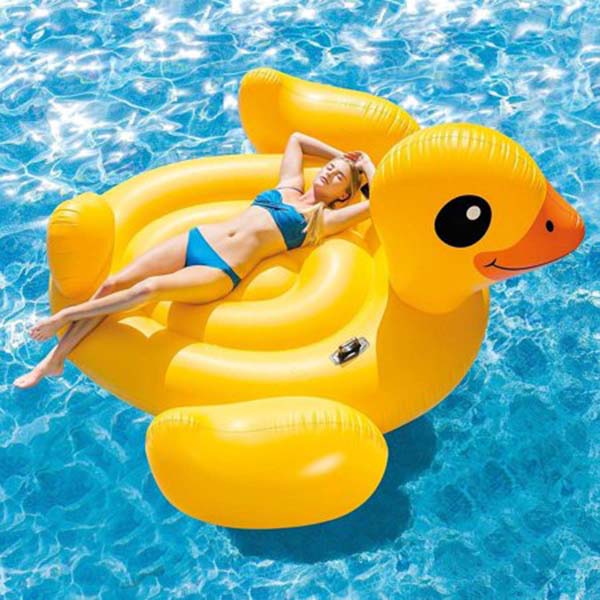 Inflatable Mega Yellow Duck Island